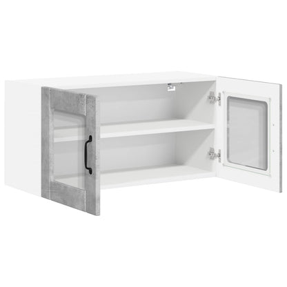 Mobile da cucina Grigio cemento 80 x 31 x 40 cm