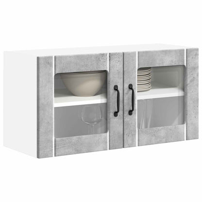 Mobile da cucina Grigio cemento 80 x 31 x 40 cm