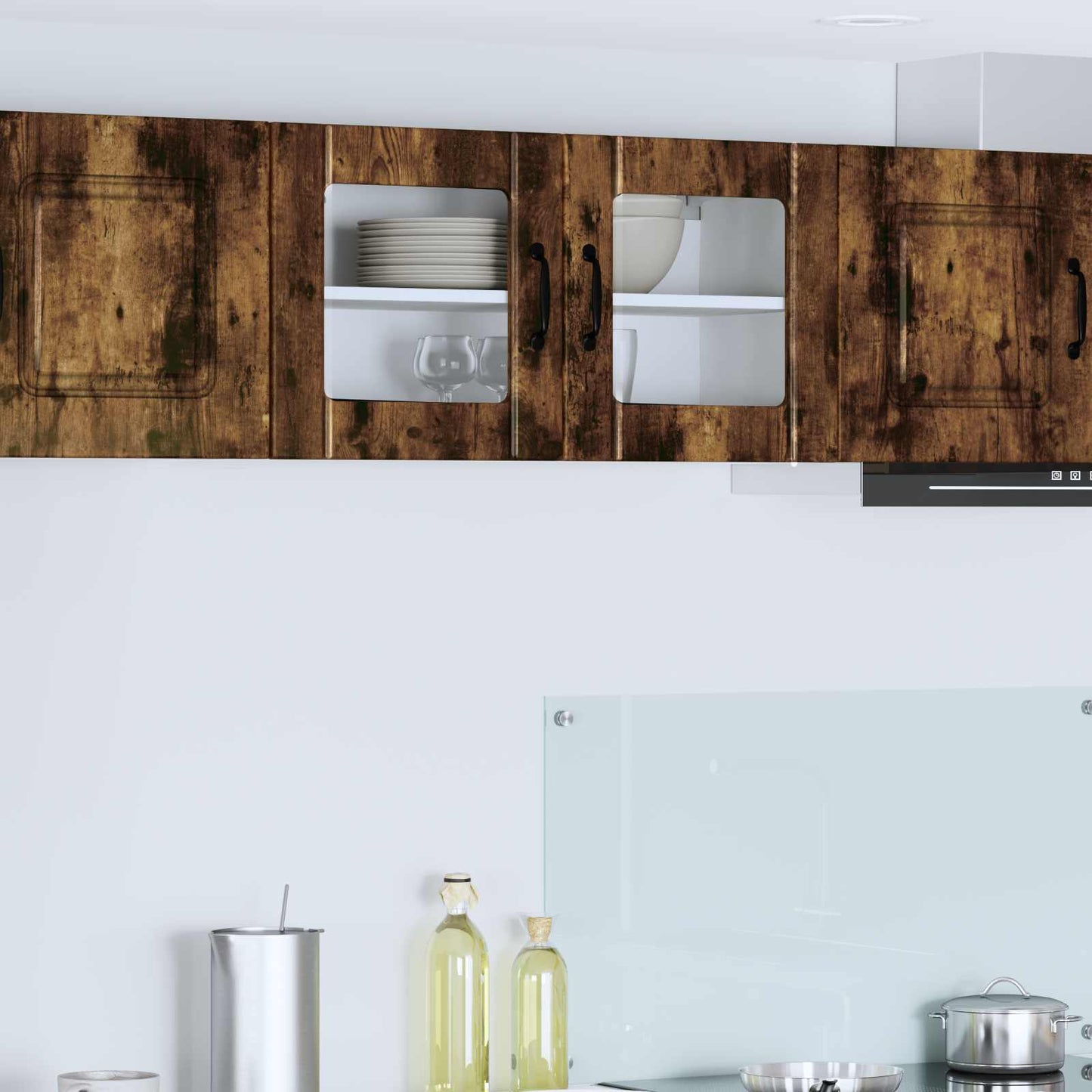 Mobile da cucina Rovere fumÃ© 80 x 31 x 40 cm Legno multistrato