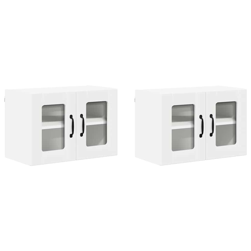 Mobile da cucina 2 pcs Bianco 60 x 31 x 40 cm Legno multistrato