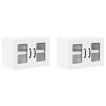 Mobile da cucina 2 pcs Bianco 60 x 31 x 40 cm Legno multistrato