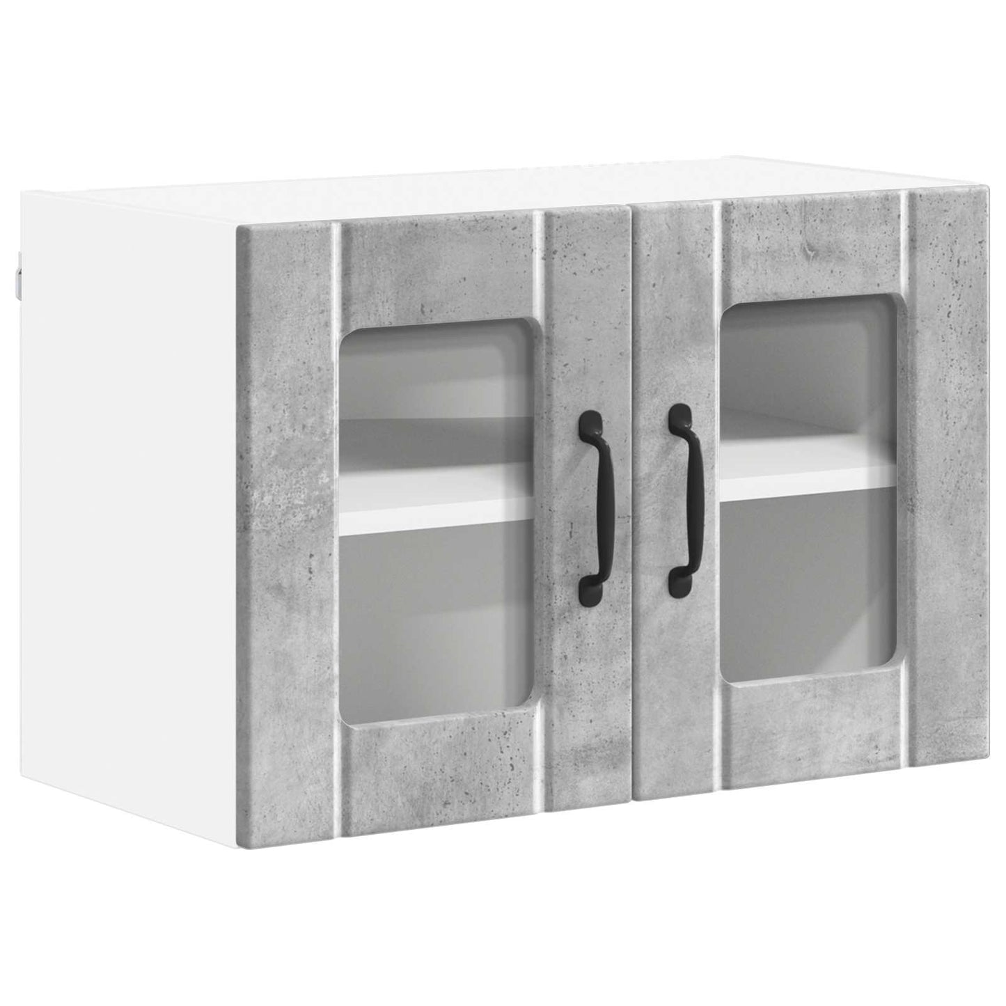 Mobile da cucina 2 pcs Grigio cemento 60 x 31 x 40 cm