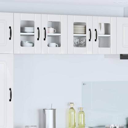 Mobile da cucina 2 pcs Bianco Lucido 60 x 31 x 40 cm