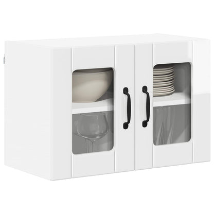Mobile da cucina 2 pcs Bianco Lucido 60 x 31 x 40 cm