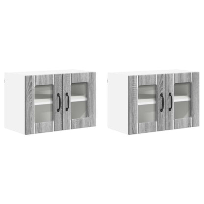 Mobile da cucina 2 pcs Grigio Sonoma 60 x 31 x 40 cm