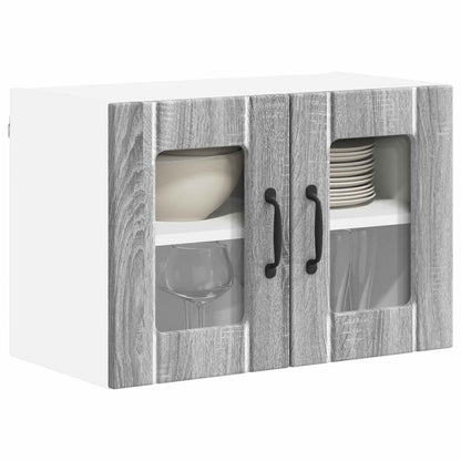 Mobile da cucina 2 pcs Grigio Sonoma 60 x 31 x 40 cm
