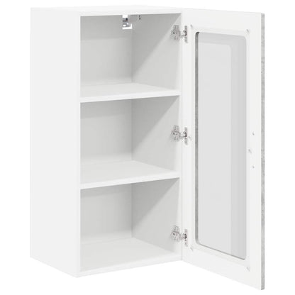 Mobile da cucina Grigio cemento 40 x 31 x 80 cm