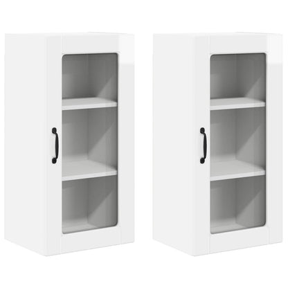 Mobile da cucina 2 pcs Bianco Lucido 40 x 31 x 80 cm