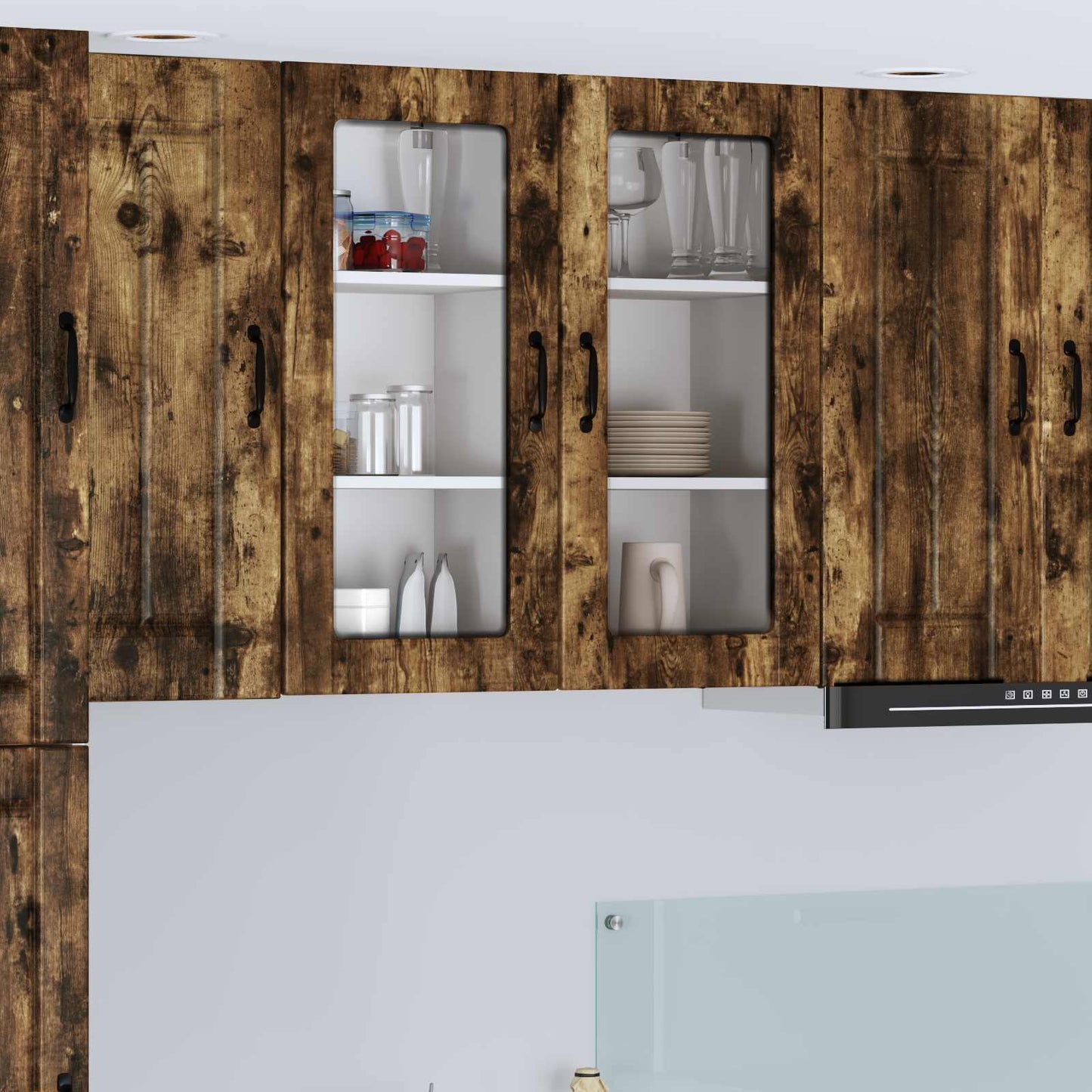 Mobile da cucina 2 pcs Rovere fumÃ© 40 x 31 x 80 cm