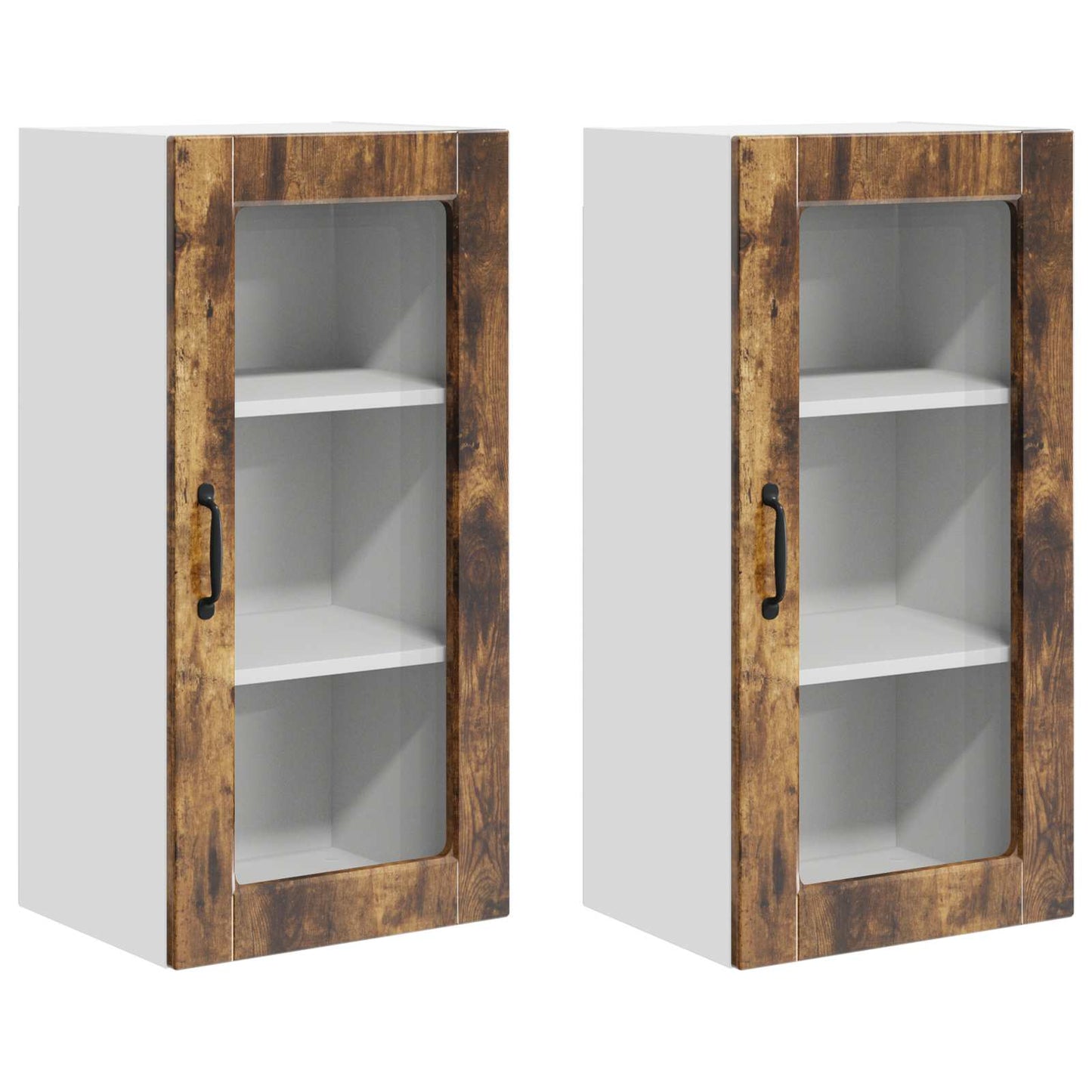 Mobile da cucina 2 pcs Rovere fumÃ© 40 x 31 x 80 cm