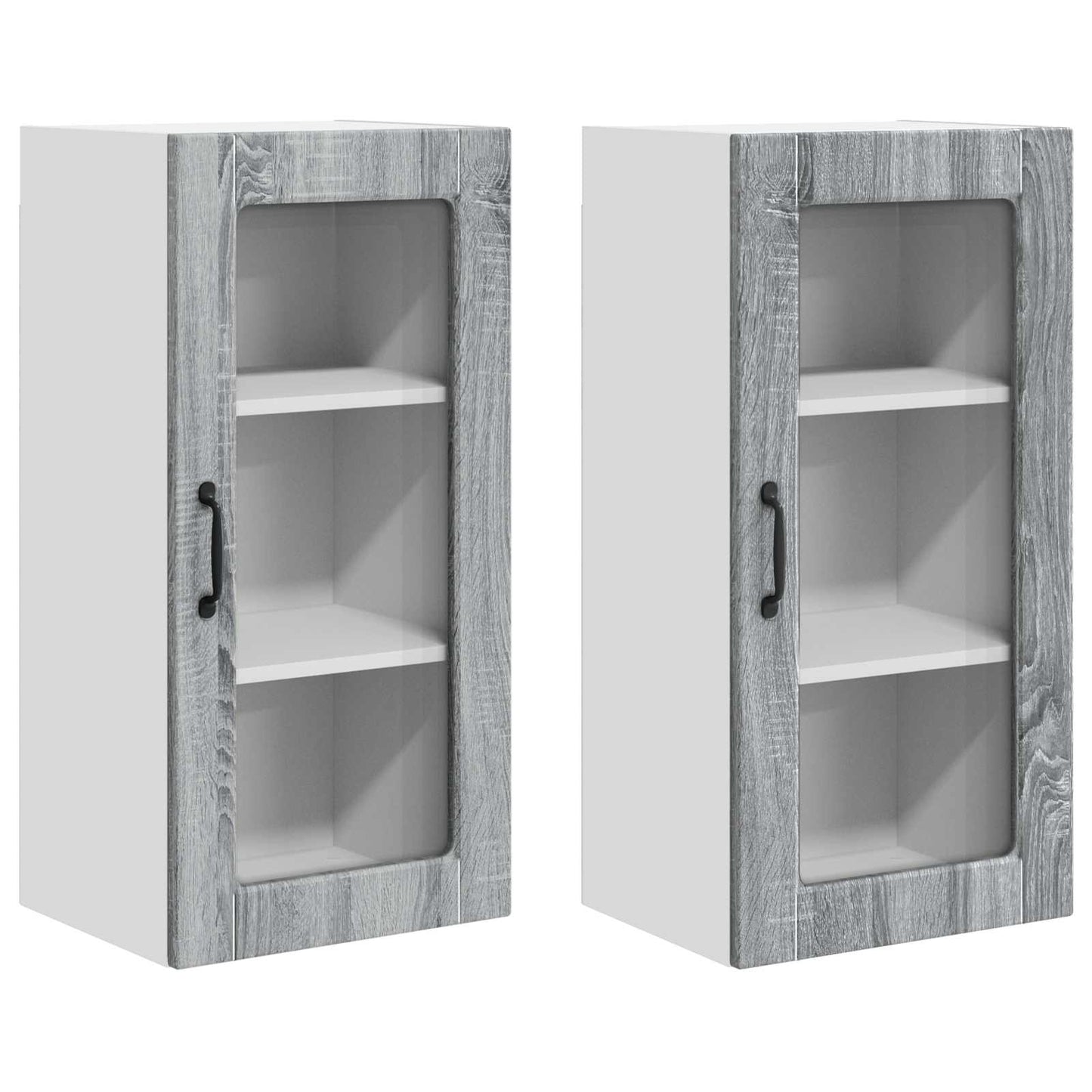 Mobile da cucina 2 pcs Grigio Sonoma 40 x 31 x 80 cm