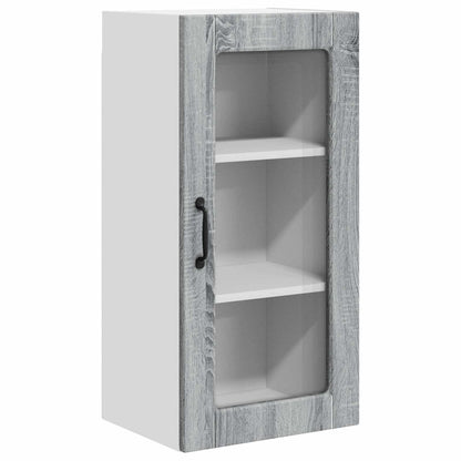 Mobile da cucina 2 pcs Grigio Sonoma 40 x 31 x 80 cm