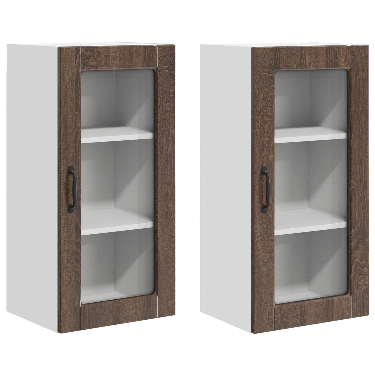 Mobile da cucina 2 pcs Rovere Marrone 40 x 31 x 80 cm