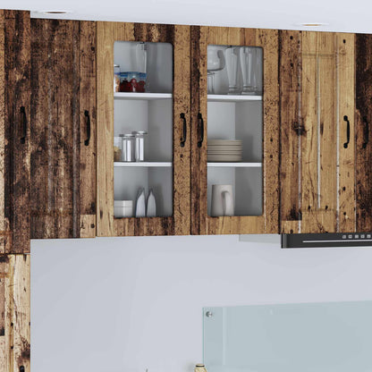 Mobile da cucina 2 pcs Legno vecchio 40 x 31 x 80 cm