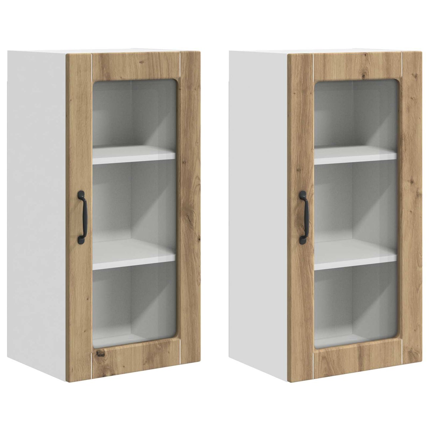 Mobile da cucina 2 pcs Rovere artigianale 40 x 31 x 80 cm