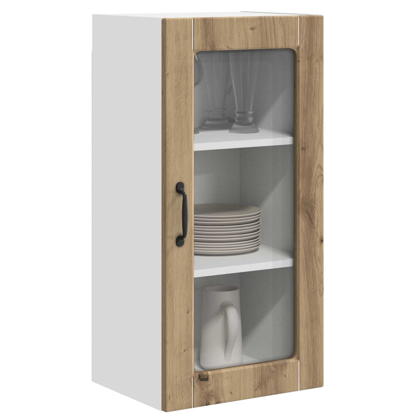 Mobile da cucina 2 pcs Rovere artigianale 40 x 31 x 80 cm