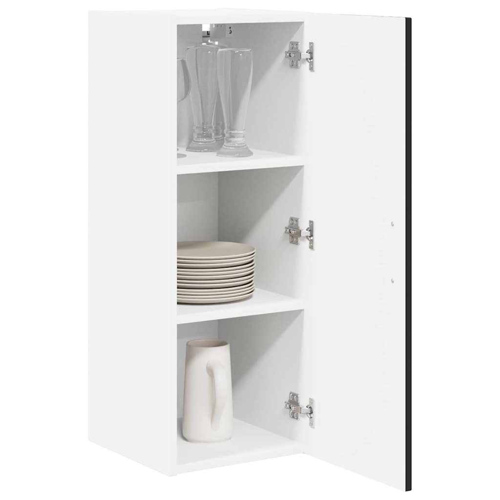 Mobile da cucina 2 pcs Nero 30 x 31 x 80 cm Legno multistrato