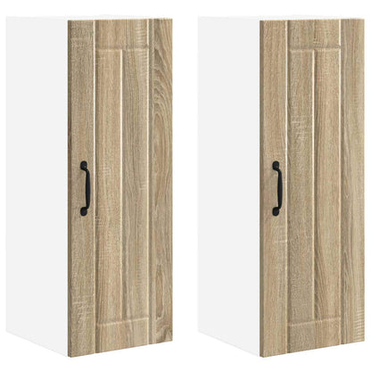 Mobile da cucina 2 pcs Rovere Sonoma 30 x 31 x 80 cm