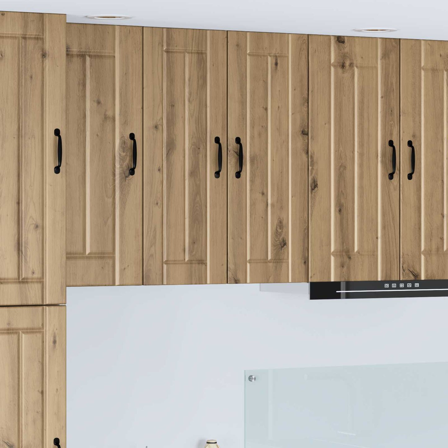 Mobile da cucina 2 pcs Rovere artigianale 30 x 31 x 80 cm