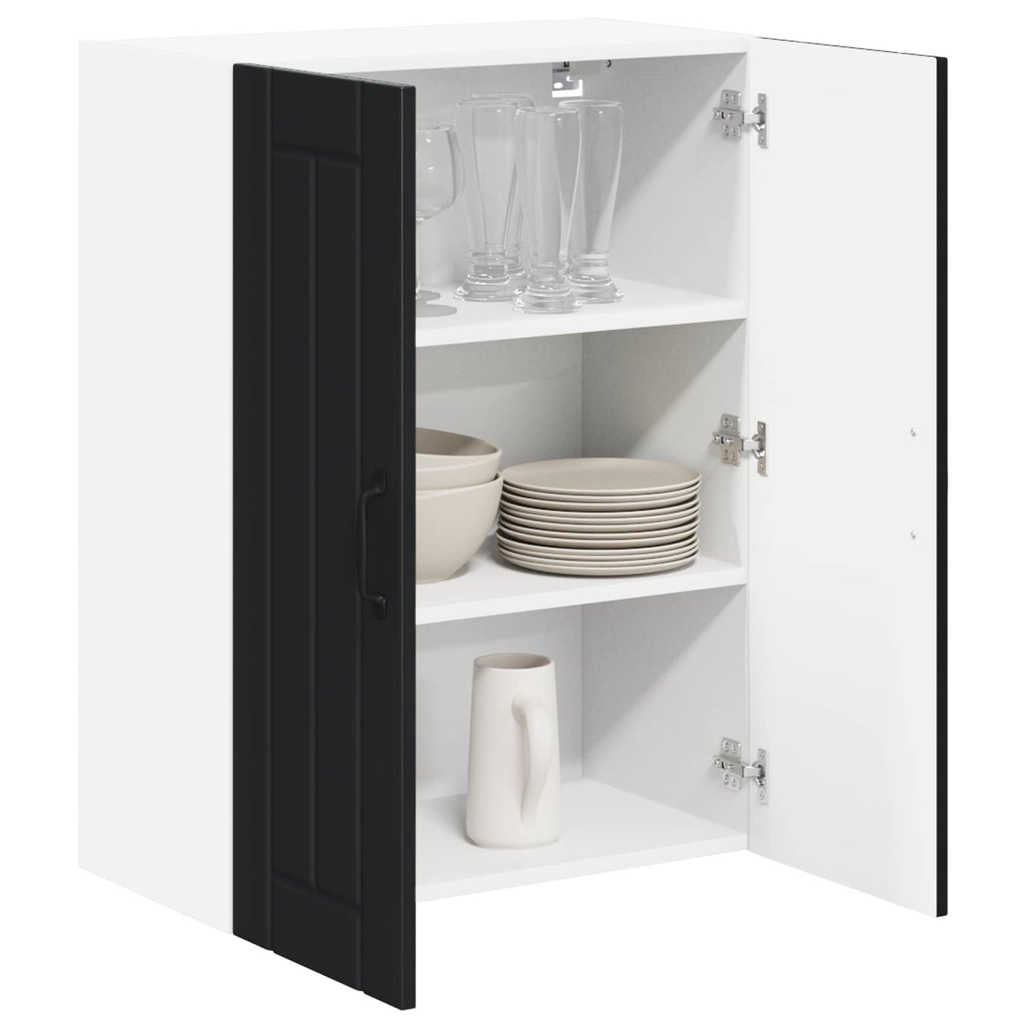 Mobile da cucina Nero 60 x 31 x 80 cm Legno multistrato