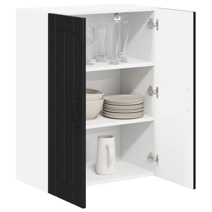 Mobile da cucina Nero 60 x 31 x 80 cm Legno multistrato