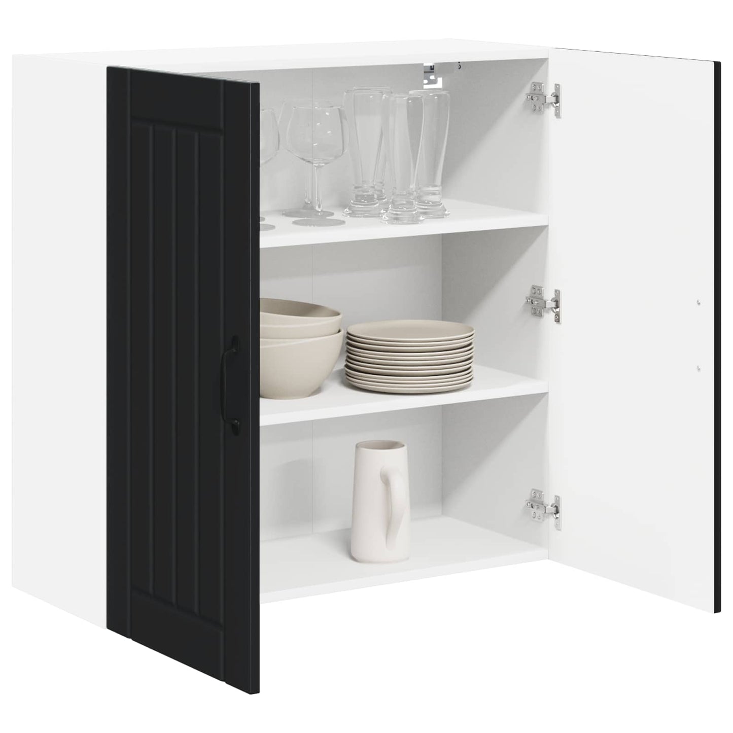 Mobile da cucina Nero 80 x 31 x 80 cm Legno multistrato