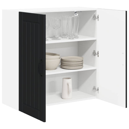 Mobile da cucina Nero 80 x 31 x 80 cm Legno multistrato