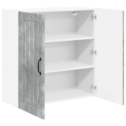 Mobile da cucina Grigio cemento 80 x 31 x 80 cm
