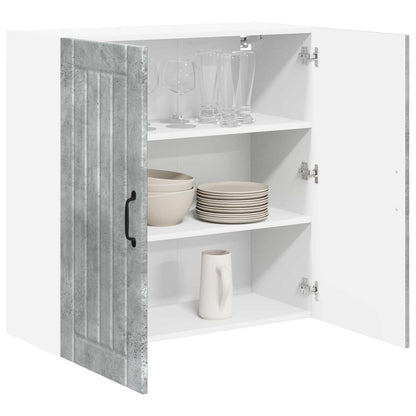 Mobile da cucina Grigio cemento 80 x 31 x 80 cm