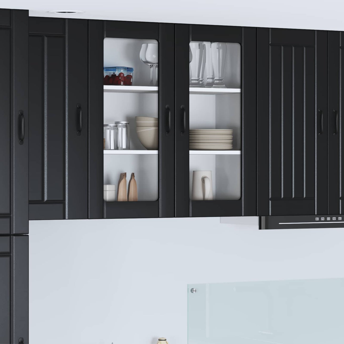 Mobile da cucina Nero 80 x 31 x 80 cm Legno multistrato