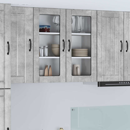 Mobile da cucina Grigio cemento 80 x 31 x 80 cm