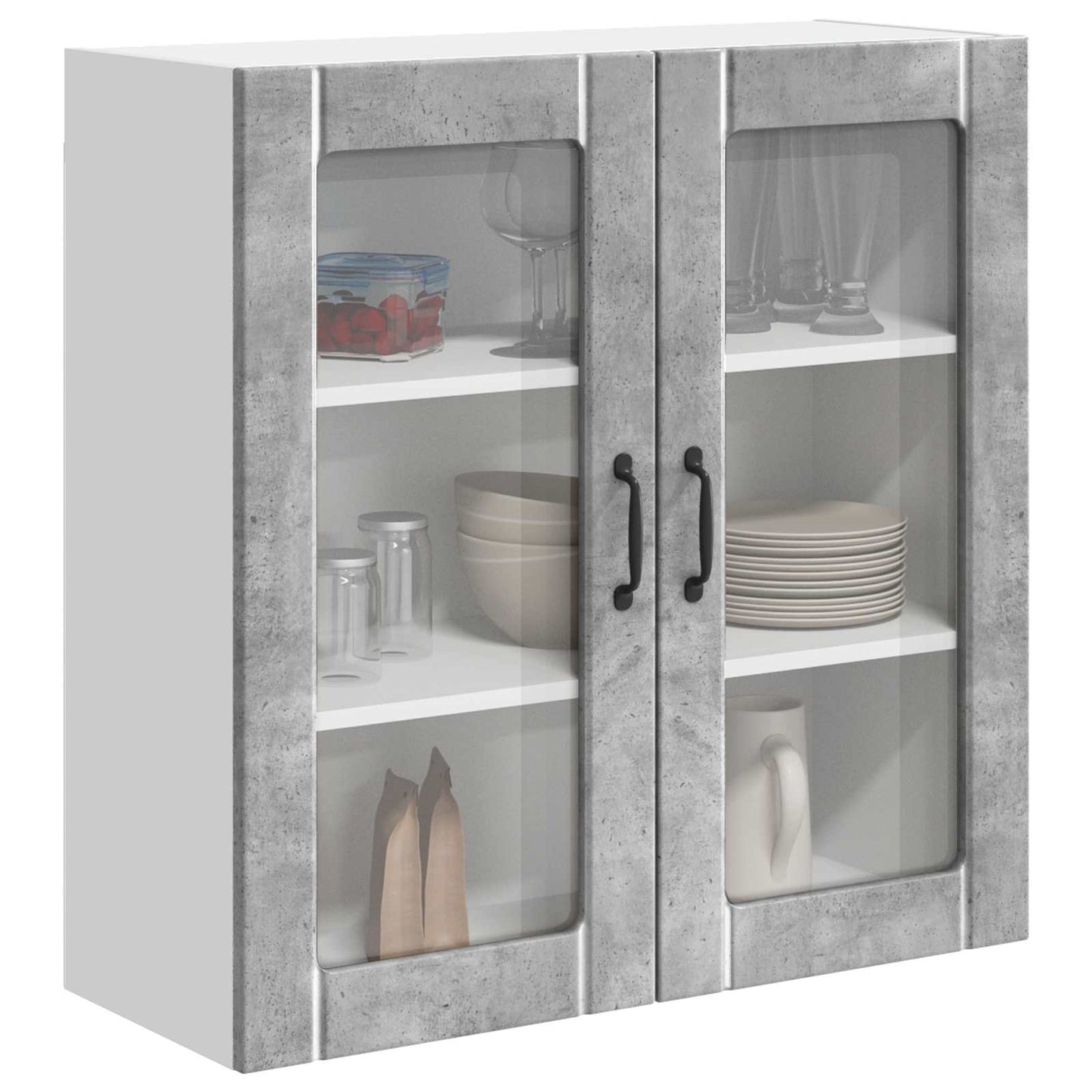 Mobile da cucina Grigio cemento 80 x 31 x 80 cm