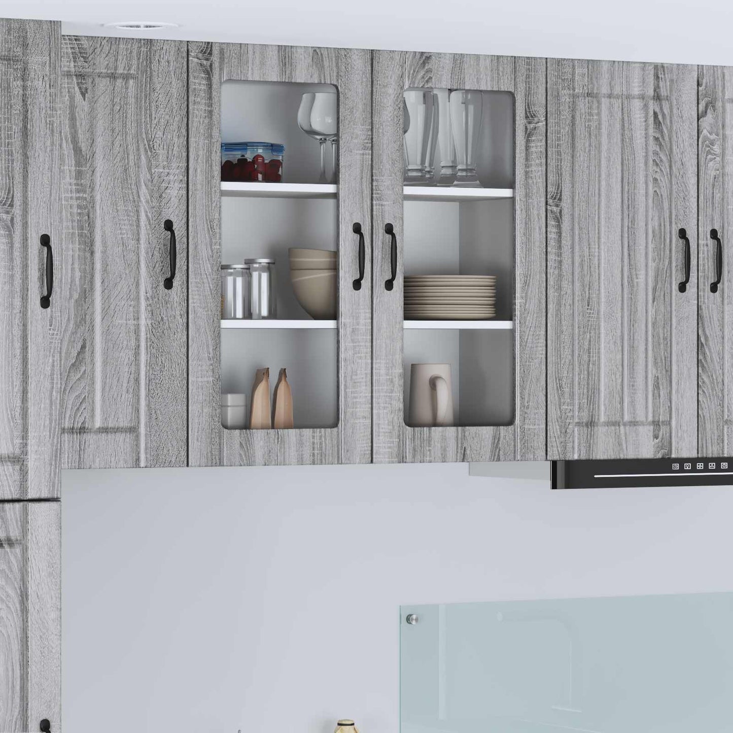 Mobile da cucina Grigio Sonoma 80 x 31 x 80 cm