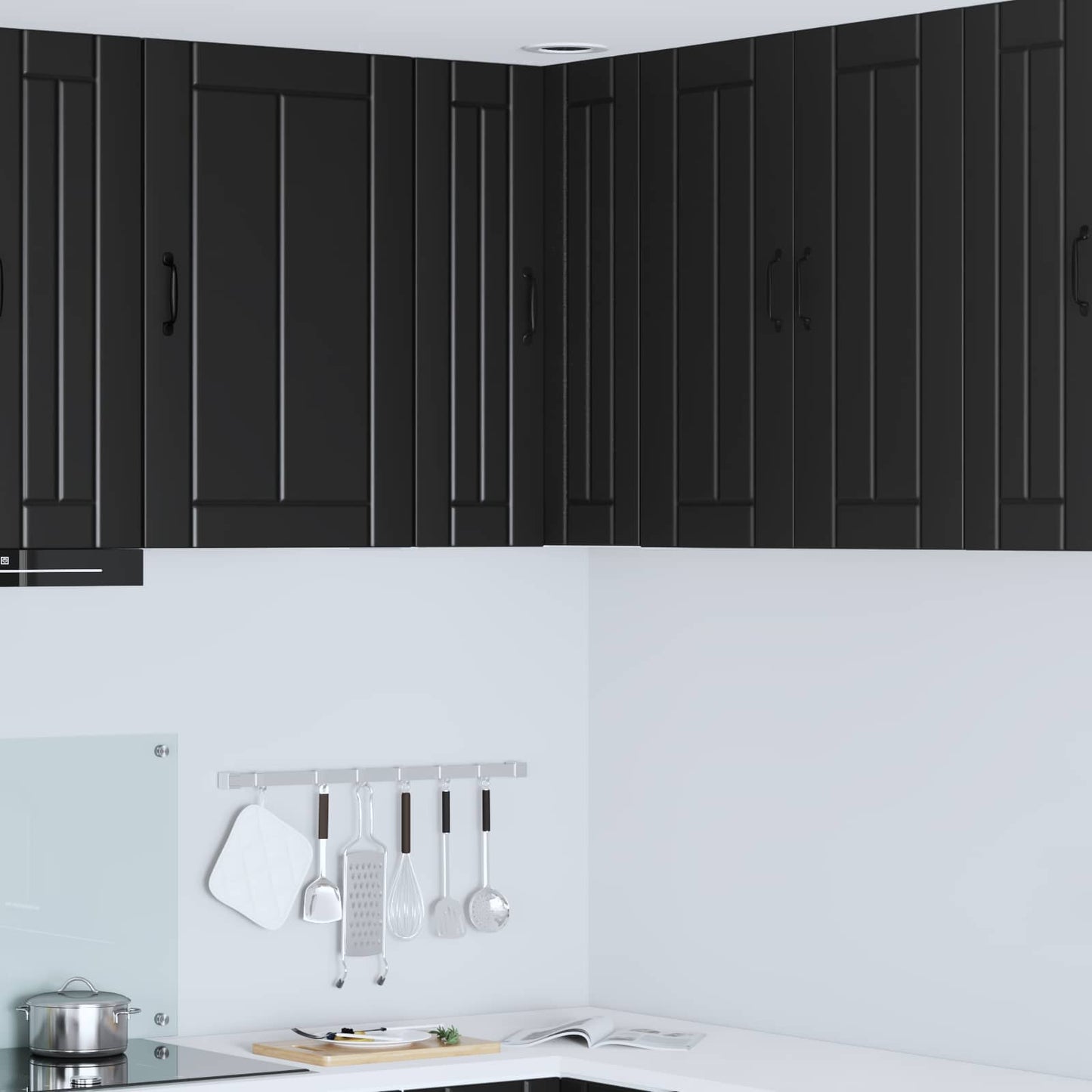 Mobile da cucina Nero 57 x 57 x 80 cm Legno multistrato