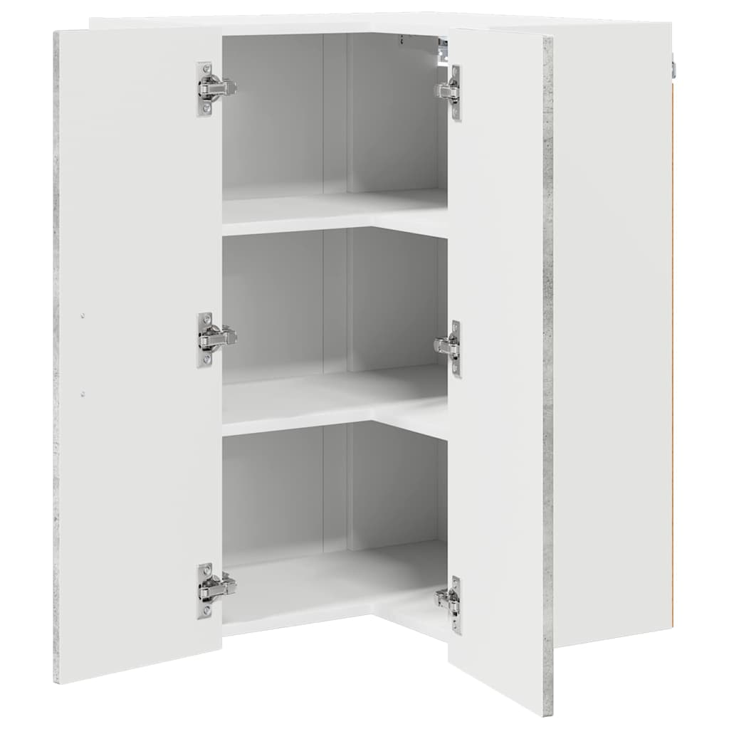 Mobile da cucina Grigio cemento 57 x 57 x 80 cm
