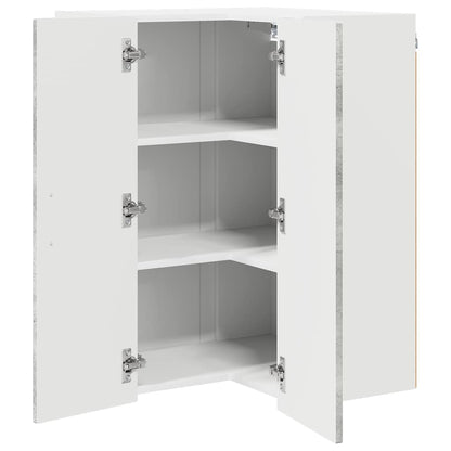 Mobile da cucina Grigio cemento 57 x 57 x 80 cm