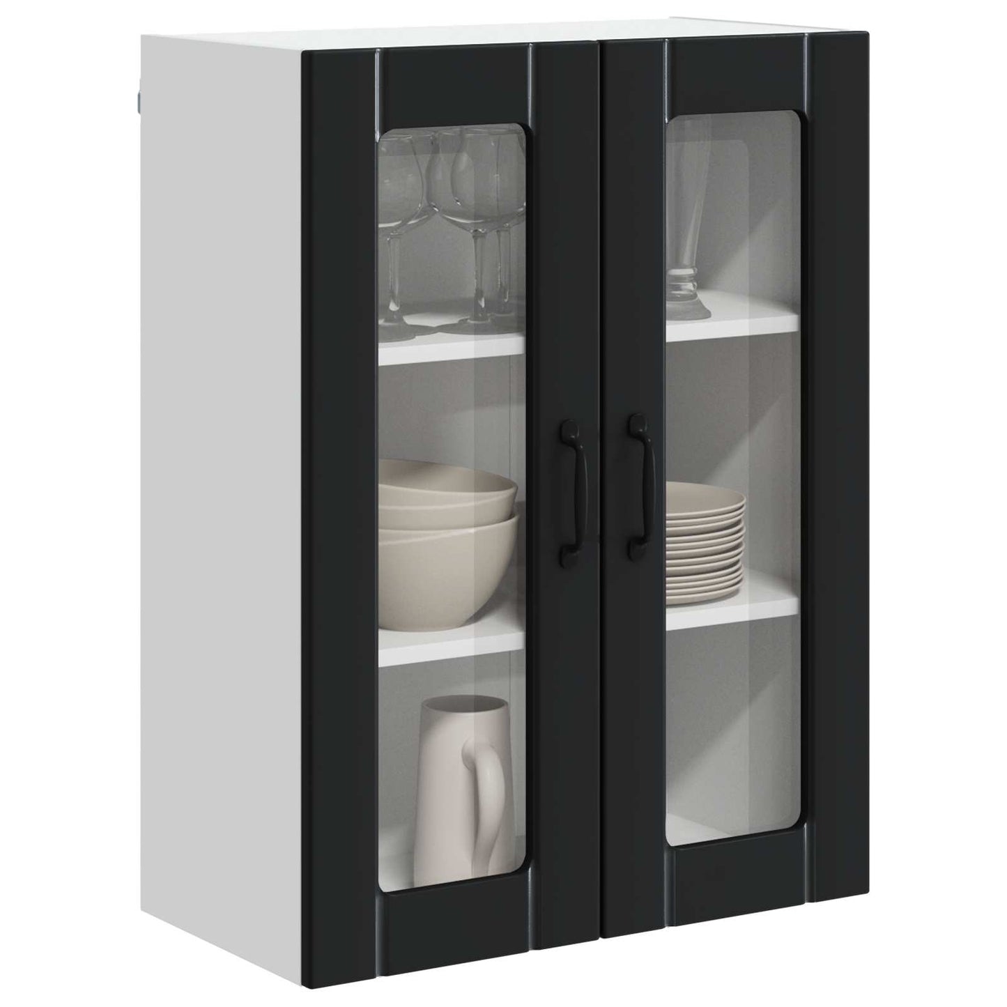 Mobile da cucina Nero 60 x 31 x 80 cm Legno multistrato