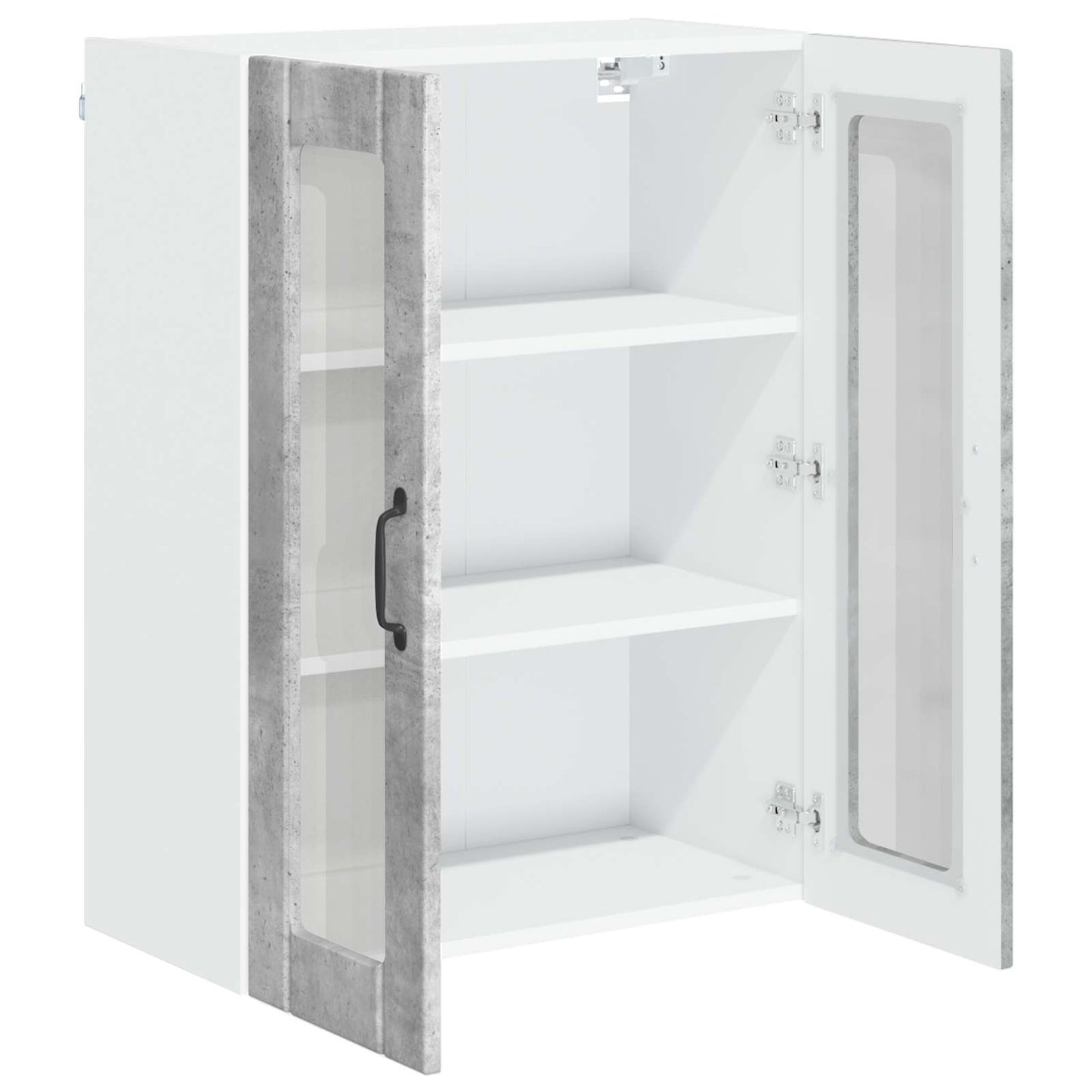 Mobile da cucina Grigio cemento 60 x 31 x 80 cm