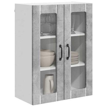 Mobile da cucina Grigio cemento 60 x 31 x 80 cm