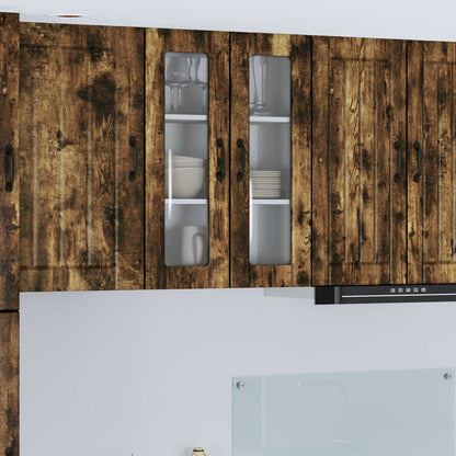 Mobile da cucina Rovere fumé 60 x 31 x 80 cm Legno multistrato
