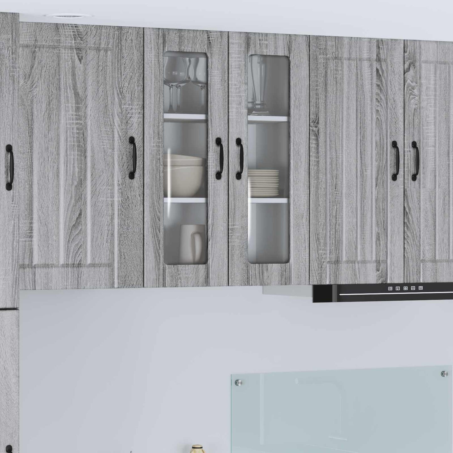 Mobile da cucina Grigio Sonoma 60 x 31 x 80 cm