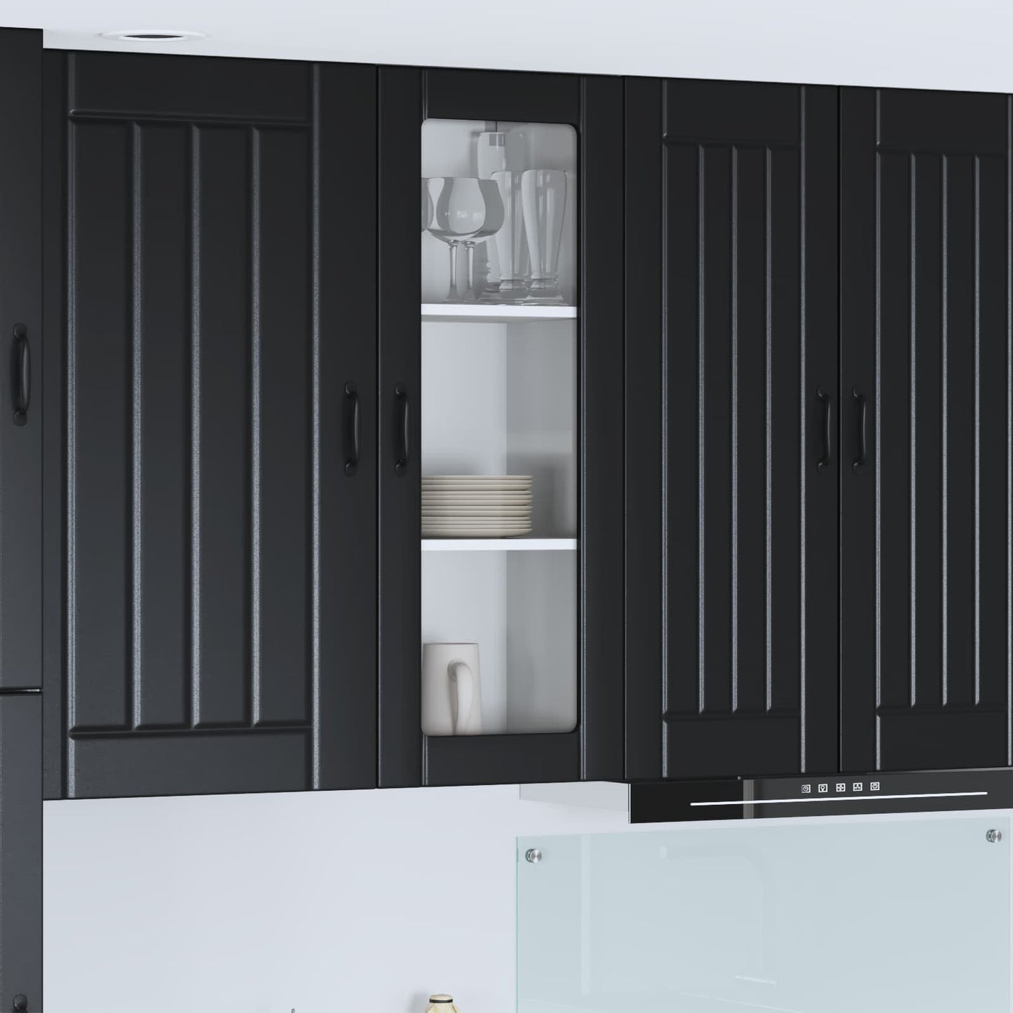 Mobile da cucina Nero 40 x 31 x 100 cm Legno multistrato