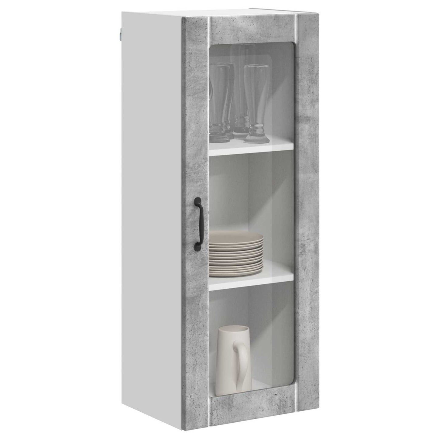Mobile da cucina Grigio cemento 40 x 31 x 100 cm
