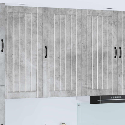 Mobile da cucina Grigio cemento 50 x 31 x 100 cm
