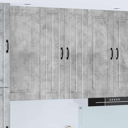 Mobile da cucina Grigio cemento 60 x 31 x 100 cm