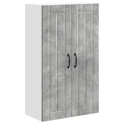 Mobile da cucina Grigio cemento 60 x 31 x 100 cm