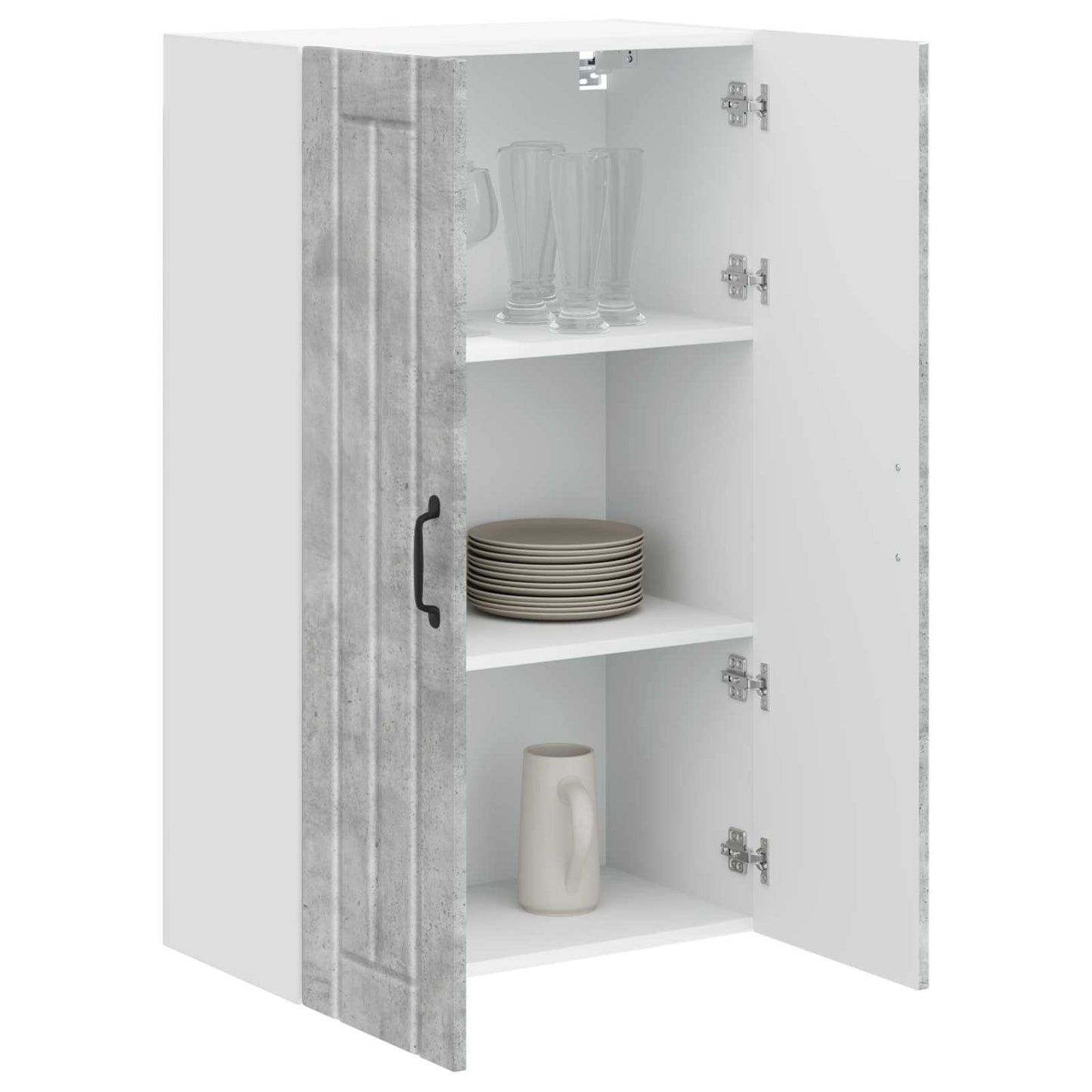 Mobile da cucina Grigio cemento 60 x 31 x 100 cm