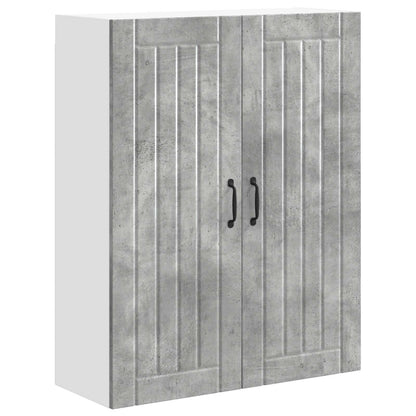 Mobile da cucina Grigio cemento 80 x 31 x 100 cm