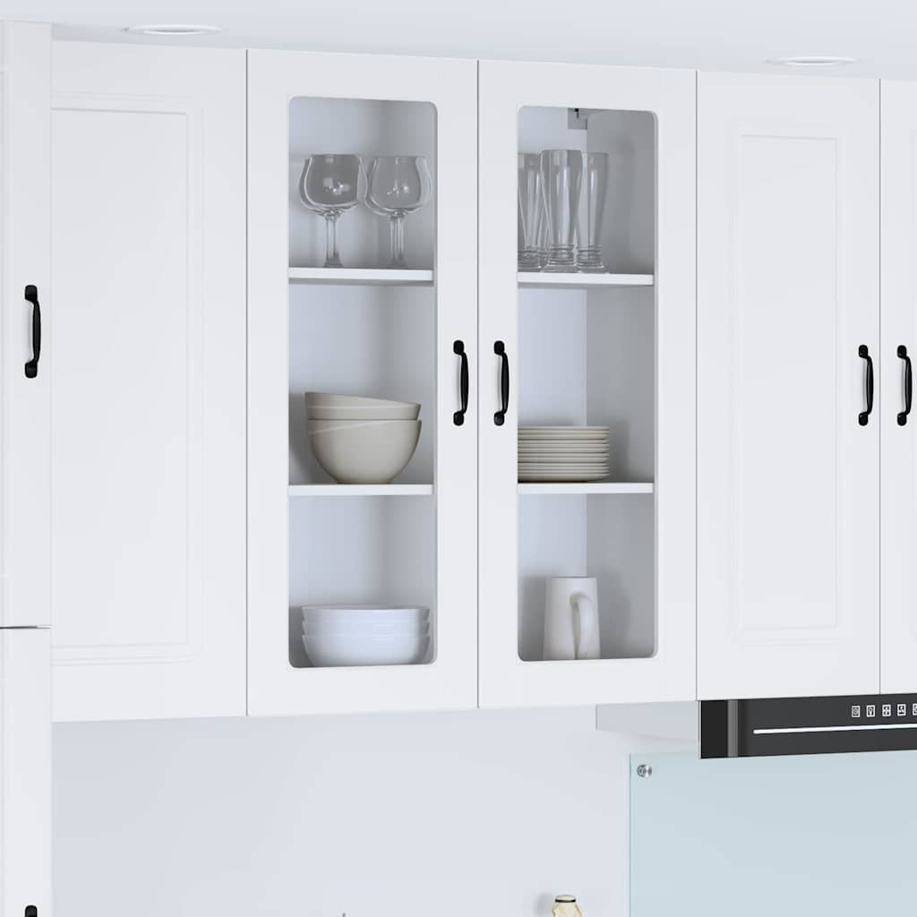 Pensile cucina Bianco 80 x 31 x 100 cm Legno multistrato