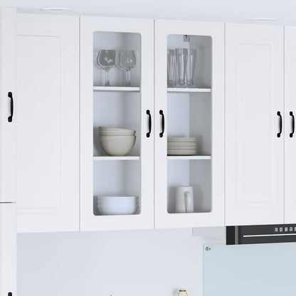 Pensile cucina Bianco 80 x 31 x 100 cm Legno multistrato